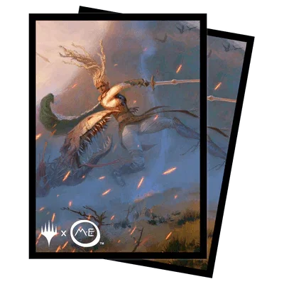 Ultra Pro - MTG: The Lord Of The Rings: Tales Of Middle-Earth - 100ct Sleeves B Featuring: Eowyn - The Card Vault
