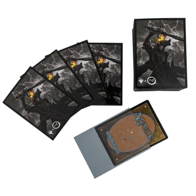 Ultra Pro - MTG: The Lord Of The Rings: Tales Of Middle-Earth - 100ct Sleeves D Featuring: Sauron - The Card Vault