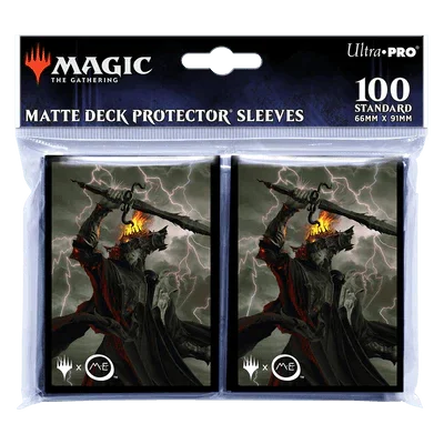 Ultra Pro - MTG: The Lord Of The Rings: Tales Of Middle-Earth - 100ct Sleeves D Featuring: Sauron - The Card Vault