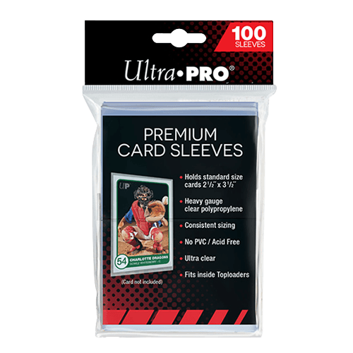 Ultra Pro - Platinum Clear Standard Card Sleeves - 100pk - The Card Vault