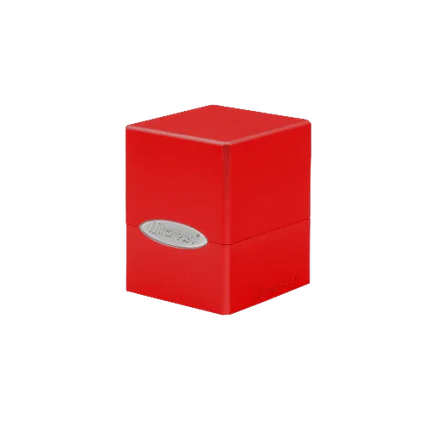 Ultra Pro - Satin Cube Deck Box - Apple Red - The Card Vault