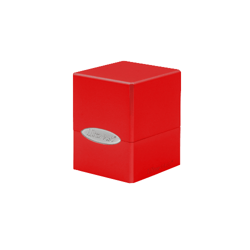 Ultra Pro - Satin Cube Deck Box - Apple Red - The Card Vault