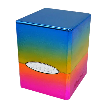 Ultra Pro - Satin Cube Deck Box - Specialty Finish Rainbow - The Card Vault