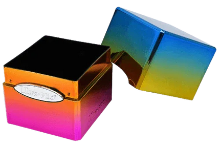 Ultra Pro - Satin Cube Deck Box - Specialty Finish Rainbow - The Card Vault