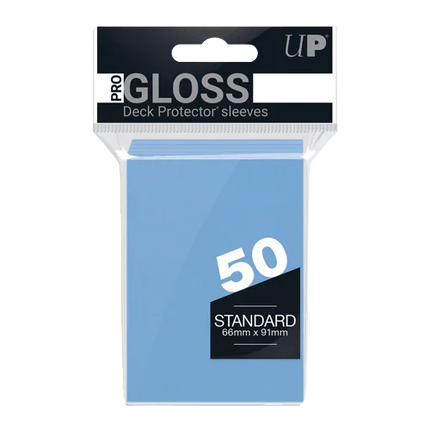Ultra Pro - Standard Card Sleeves 50pk - Light Blue - The Card Vault