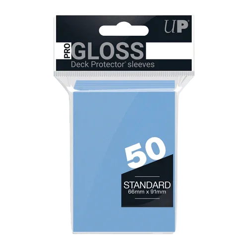 Ultra Pro - Standard Card Sleeves 50pk - Light Blue | The Card Vault Ultra Pro - Standard Card Sleeves 50pk - Light Blue | The Card Vault