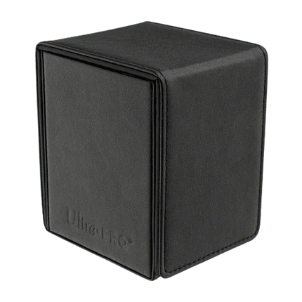 Ultra Pro - Vivid Alcove Flip Deck Box - Black - The Card Vault