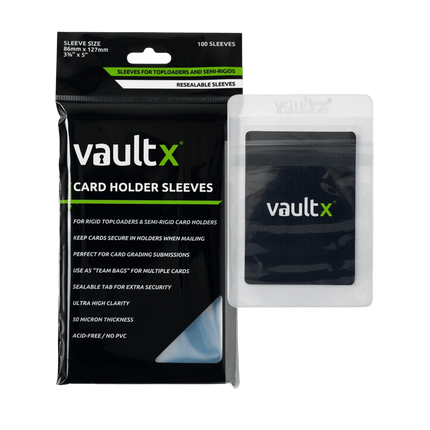 Vault X Card Holder Sleeves (100 Pack) - The Card Vault