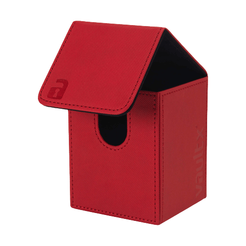 Vault X - Large Exo-Tec® Deck Box - Red - The Card Vault