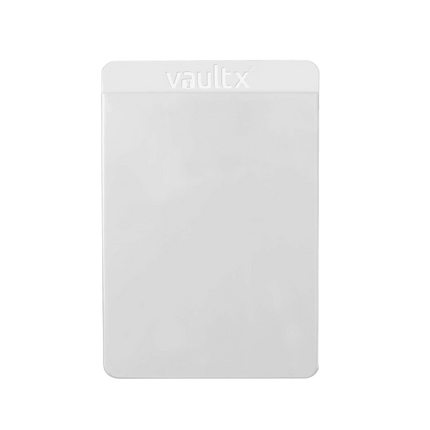 Vault X Semi-Rigid Card Holders (200 Pack) - The Card Vault