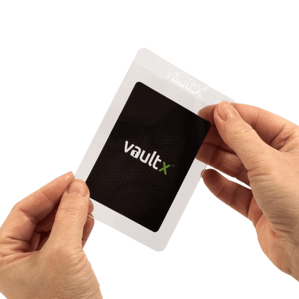 Vault X Semi-Rigid Card Holders (50 Pack) - The Card Vault