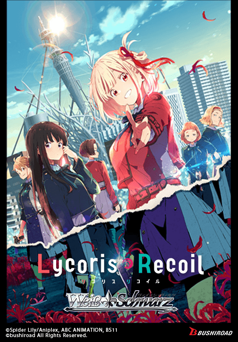 Weiss Schwarz - Lycoris Recoil - Booster Box (16 Packs) - The Card Vault
