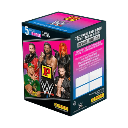 WWE 2022 Debut Edition Trading Cards - Blaster Box - The Card Vault