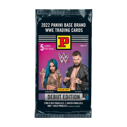 WWE 2022 Debut Edition Trading Cards - Blaster Box - The Card Vault