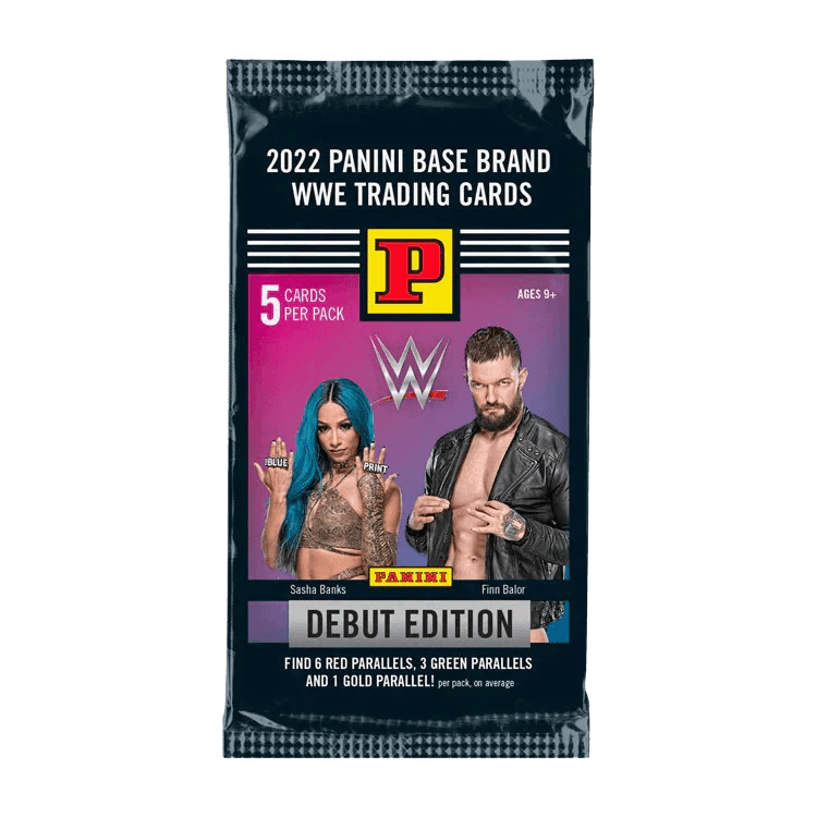 WWE 2022 Debut Edition Trading Cards - Booster Box (24 Packs) - The Card Vault
