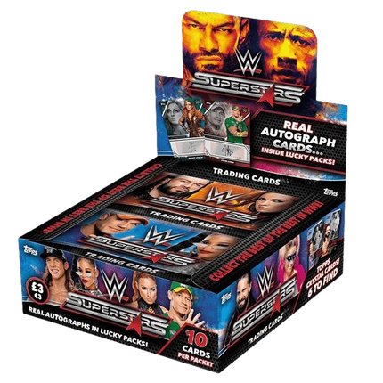 WWE Superstars - 2021 Booster Box (20 Packs) - The Card Vault