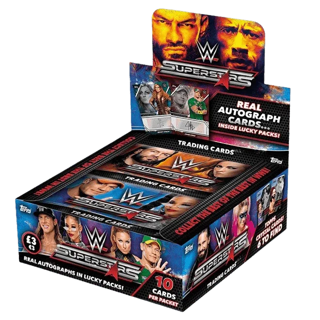 WWE Superstars - 2021 Booster Box (20x Packs) WWE Superstars - 2021 Booster Box (20x Packs)