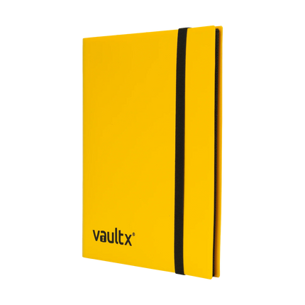 Vault X - 9-Pocket Strap Binder - Yellow