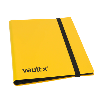 Vault X - 9-Pocket Strap Binder - Yellow