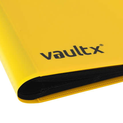 Vault X - 9-Pocket Strap Binder - Yellow