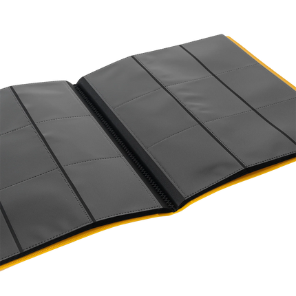 Vault X - 9-Pocket Strap Binder - Yellow