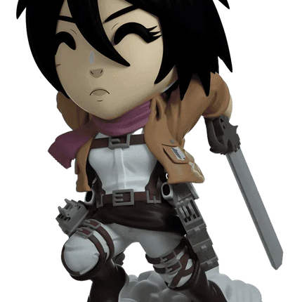 Youtooz - Attack on Titan - Attacking Mikasa Vinyl Figure #6 - The Card Vault