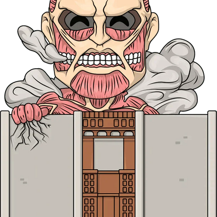 Youtooz - Attack on Titan - Colossal Titan Vinyl Figure #4 - The Card Vault
