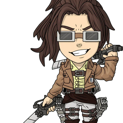 Youtooz - Attack on Titan - Hange Vinyl Figure #9 - The Card Vault