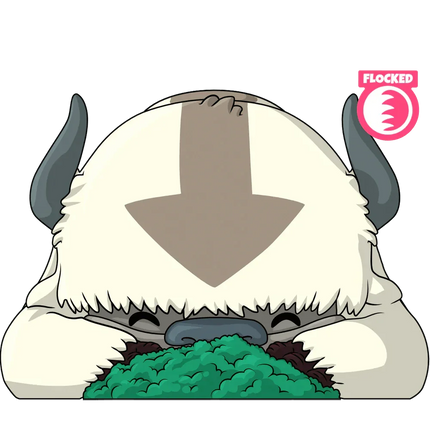 Youtooz - Avatar: The Last Airbender - Appa Hiding Flocked Vinyl Figure #1 - The Card Vault