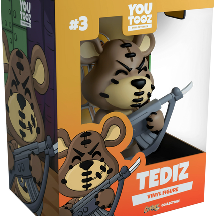 Youtooz - Conker’s Bad Fur Day - Tediz Vinyl Figure #3 - The Card Vault