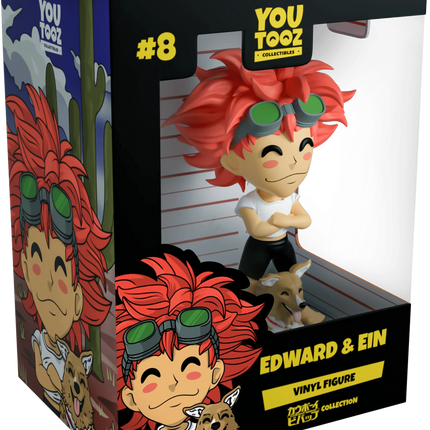 Youtooz - Cowboy Bebop - Edward & Ein Vinyl Figure #8 - The Card Vault