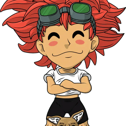 Youtooz - Cowboy Bebop - Edward & Ein Vinyl Figure #8 - The Card Vault