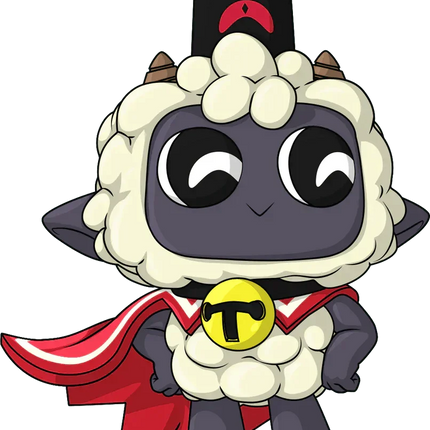 Youtooz - Cult Of The Lamb - Lamb Vinyl Figure #0 - The Card Vault