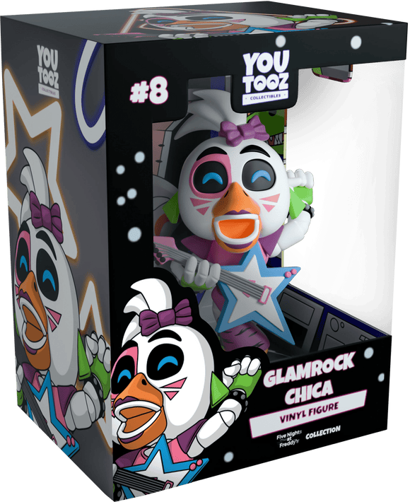 Youtooz - Five Nights at Freddy’s - Glamrock Chica Vinyl Figure #8 - The Card Vault
