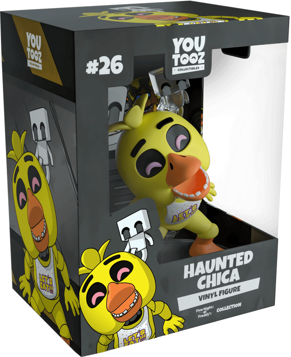 Youtooz - Five Nights at Freddy’s - Haunted Chica Vinyl Figure #26 - The Card Vault