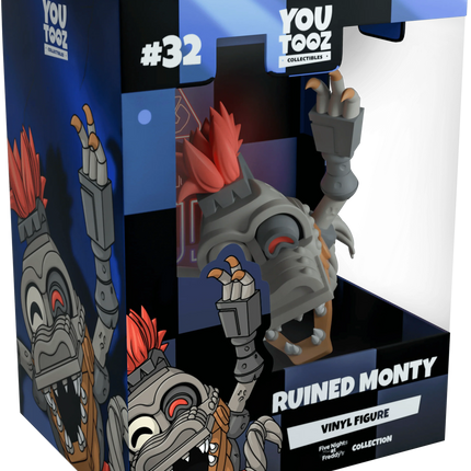 Youtooz - Five Nights at Freddy’s - Ruined Monty Vinyl Figure #32 - The Card Vault