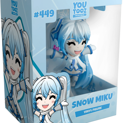 Youtooz - Hatsune Miku - Snow Miku Vinyl Figure #449 - The Card Vault