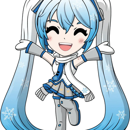 Youtooz - Hatsune Miku - Snow Miku Vinyl Figure #449 - The Card Vault