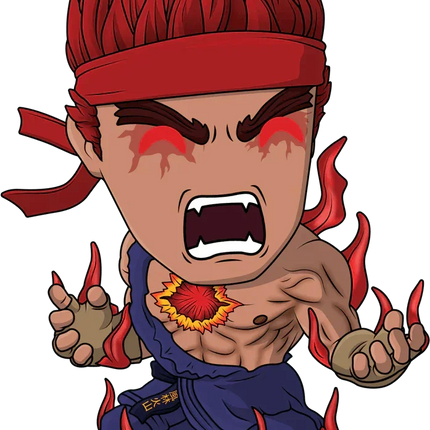 Youtooz - Street Fighter - Evil Ryu Vinyl Figure #0 - The Card Vault