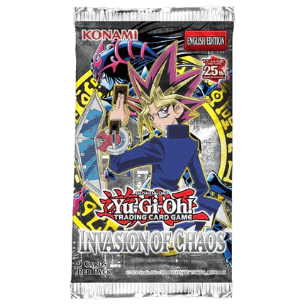 Yu-Gi-Oh! - 25th Anniversary - Invasion of Chaos Booster Box (24 Packs) - The Card Vault