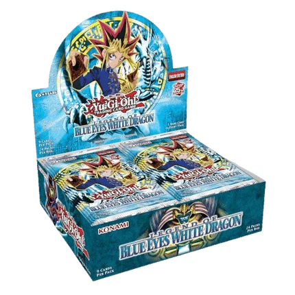 Yu-Gi-Oh! - 25th Anniversary - Legend of Blue Eyes White Dragon Booster Box (24 Packs) - The Card Vault
