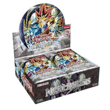 Yu-Gi-Oh! - 25th Anniversary - Metal Raiders Booster Box (24 Packs) - The Card Vault