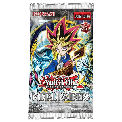 Yu-Gi-Oh! - 25th Anniversary - Metal Raiders Booster Box (24 Packs) - The Card Vault