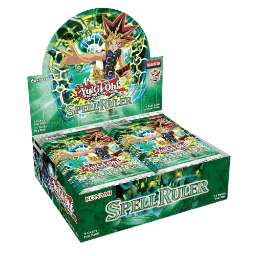 Yu-Gi-Oh! - 25th Anniversary - Spell Ruler Booster Box (24 Packs) - The Card Vault