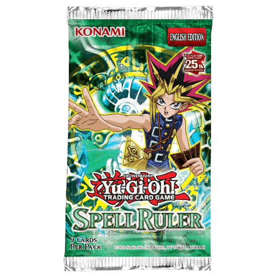 Yu-Gi-Oh! - 25th Anniversary - Spell Ruler Booster Box (24 Packs) - The Card Vault