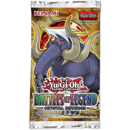 Yu-Gi-Oh! Battles of Legend: Crystal Revenge Booster Box - The Card Vault