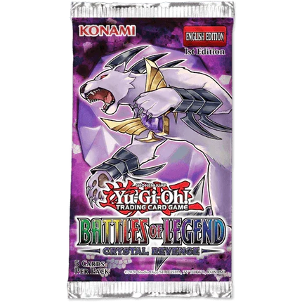 Yu-Gi-Oh! - Battles of Legend: Crystal Revenge - Booster Pack - The Card Vault