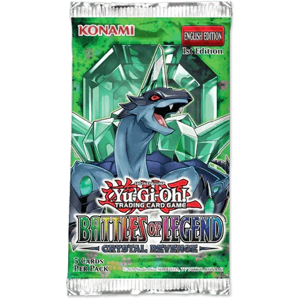Yu-Gi-Oh! - Battles of Legend: Crystal Revenge - Booster Pack - The Card Vault
