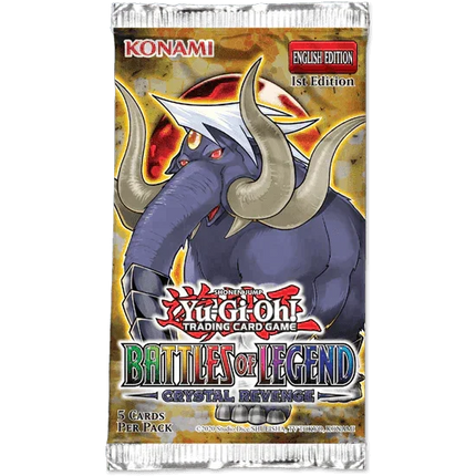 Yu-Gi-Oh! - Battles of Legend: Crystal Revenge - Booster Pack - The Card Vault
