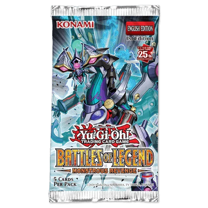 Yu-Gi-Oh! - Battles of Legend: Monstrous Revenge - Booster Box (24 Packs) - The Card Vault